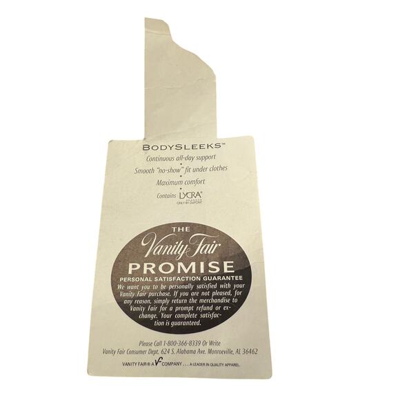 NWT Vanity Fair BodySleeks Bra 36D Bronzitique Underwire Style 75071 VTG - Picture 6 of 7